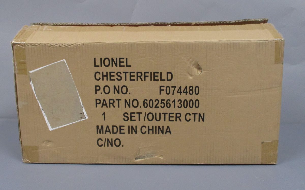 Lionel 6-25613 Santa Fe Super Chief 18" Passenger Car Set