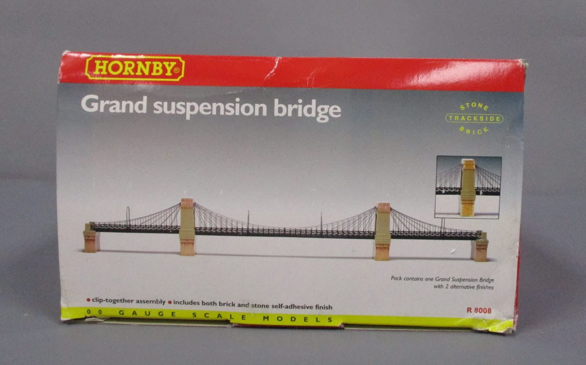 Hornby R8008 OO Gauge Grand Suspension Bridge