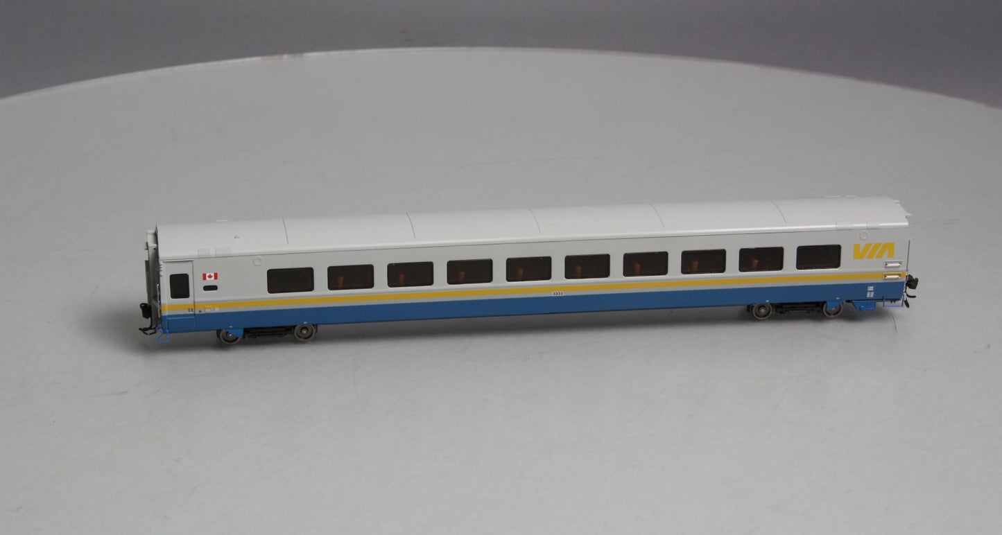 Rapido 108006 HO Scale Via Rail LRC Coach #3333