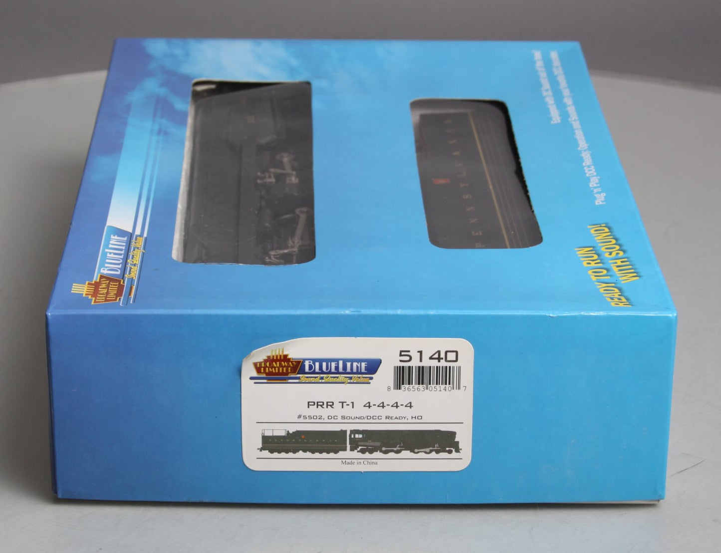 Broadway Limited 5140 HO PRR T1 Duplex 4-4-4-4 Steam Locomotive with Sound #5502