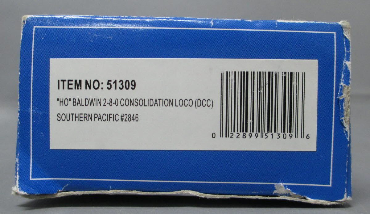 Bachmann 51309 HO Southern Pacific 2-8-0 Consolidation Steam Loco w/DCC #2846