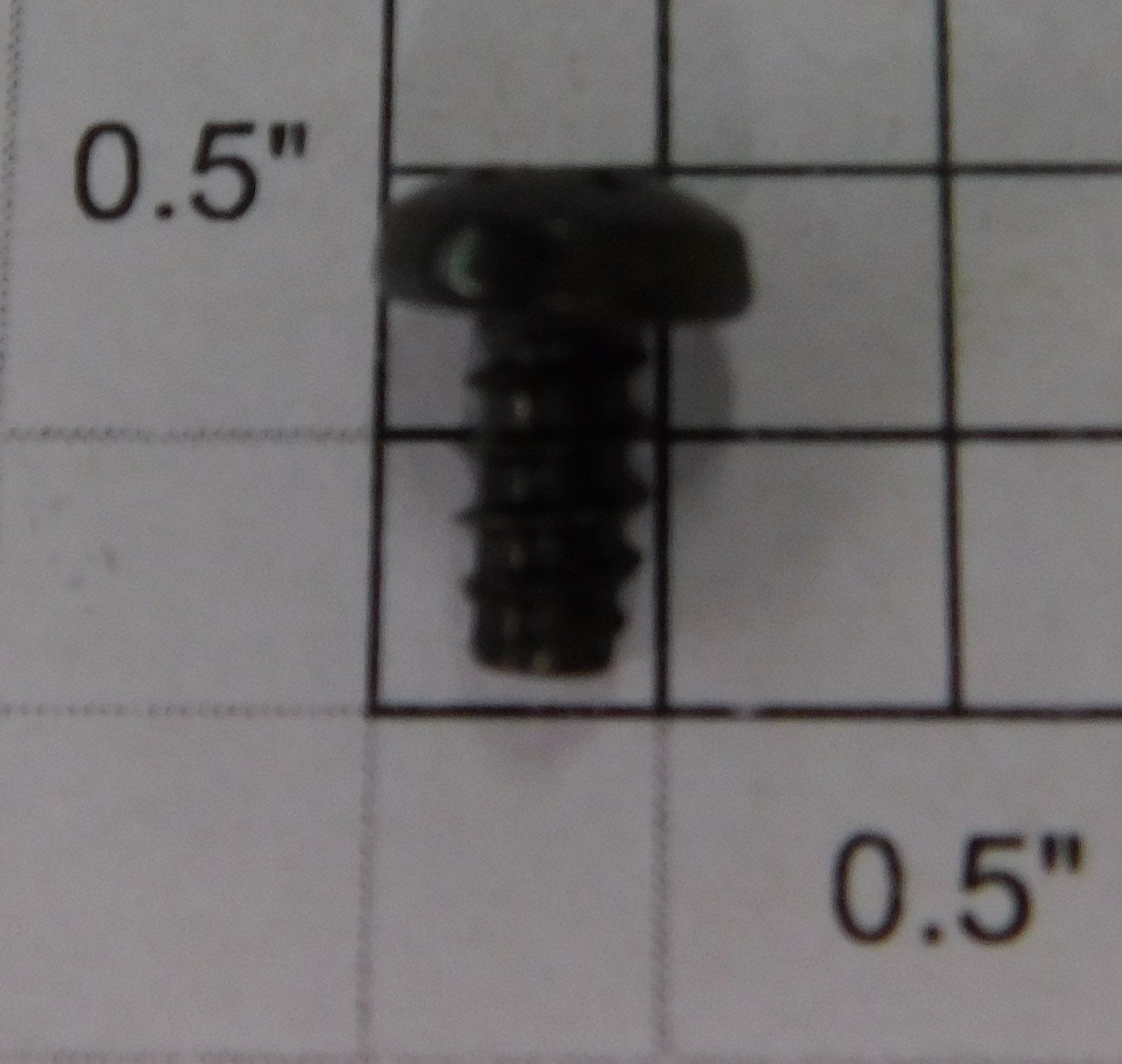 Williams 6 x 9/32RH Black Phillips Binding Head Screw