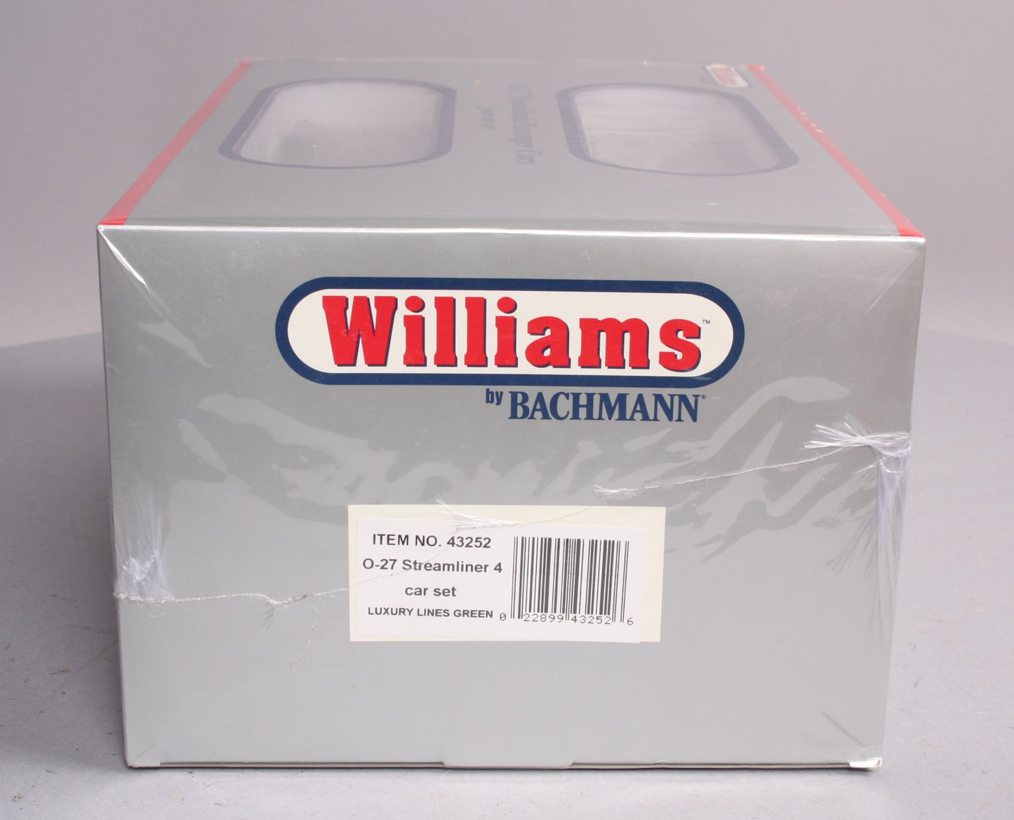 Williams 43252 Luxury Lines O27 Streamline Passenger 4-Pack