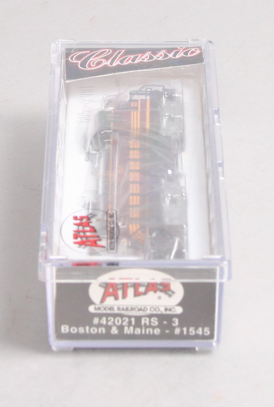 Atlas 42021 N Scale Boston & Maine RS-3 Diesel Engine #1545
