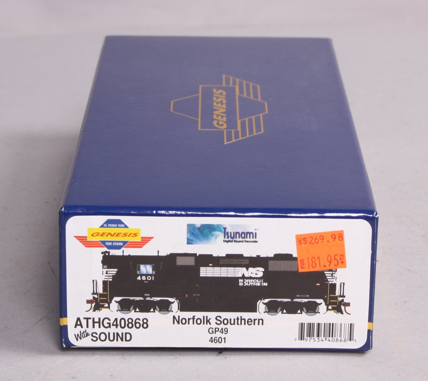 Athearn G40868 HO GP49 w/DCC & Sound, NS #4601