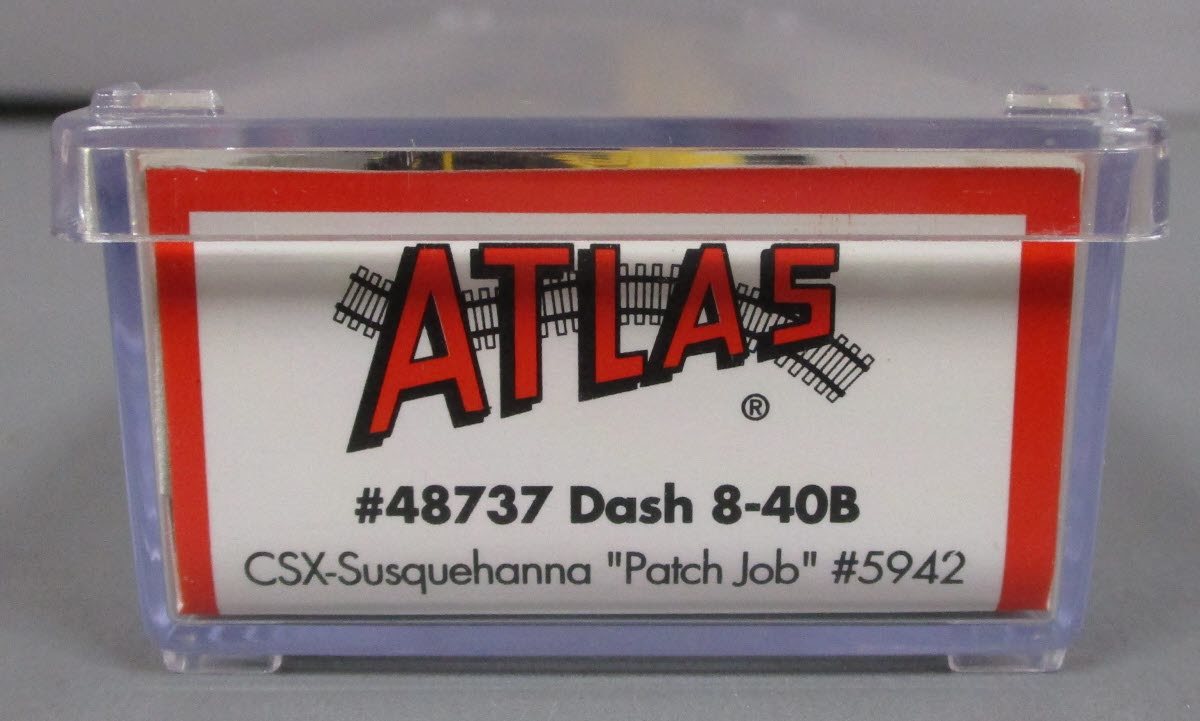 Atlas 48737 N Scale CSX Susquehana Dash 8-40B Diesel Locomotive #5942