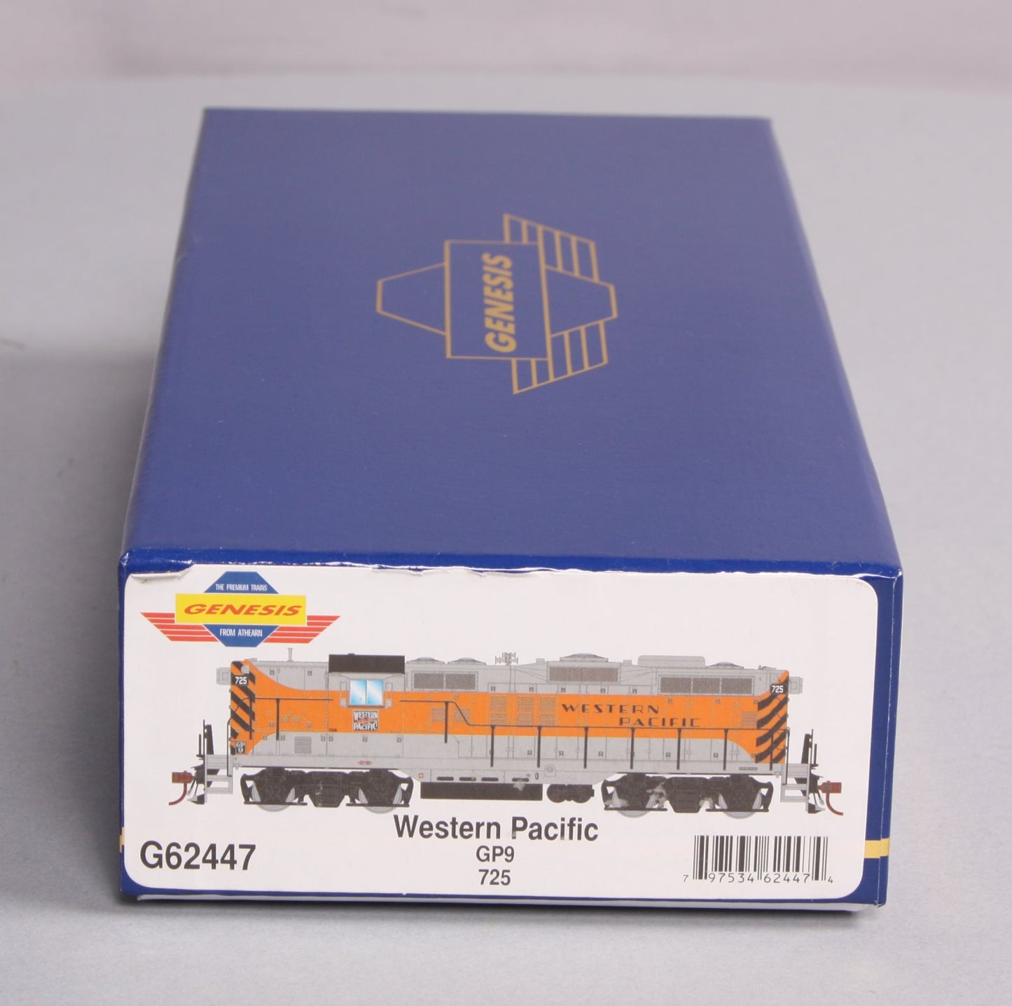 Athearn G62447 HO Western Pacific GP9 Diesel Locomotive #725