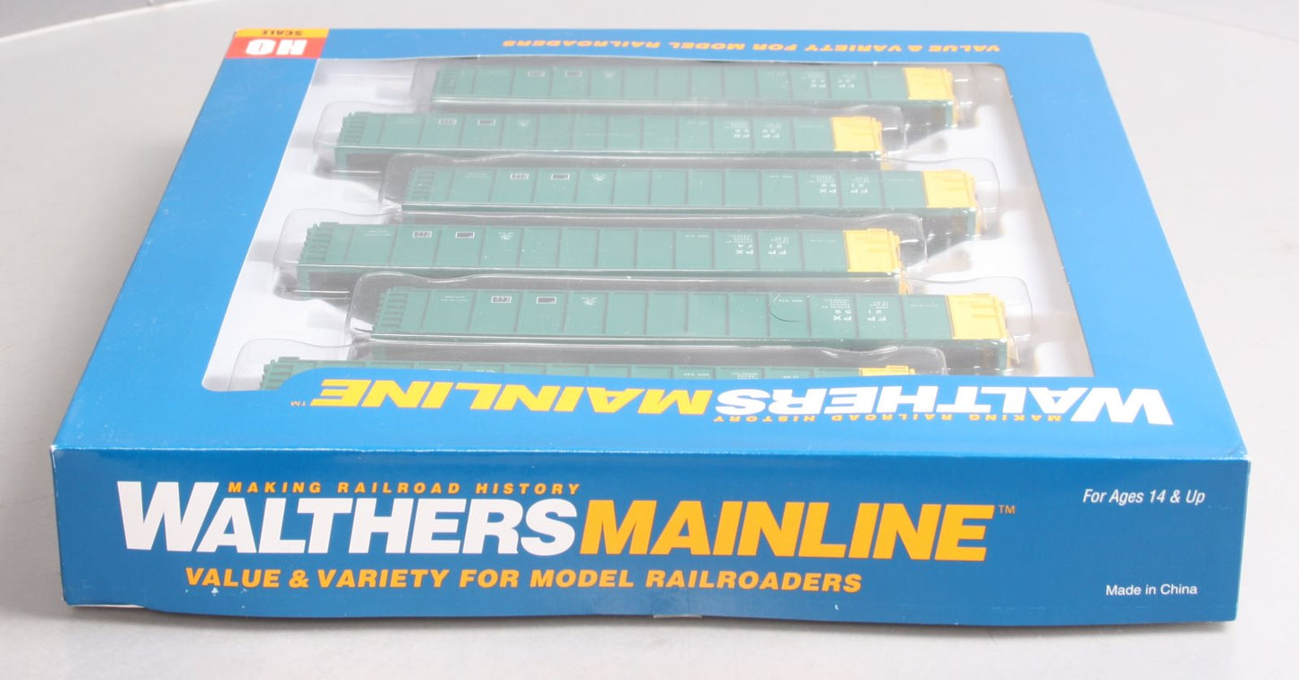 Walthers 910-65710 w50' Coal Gondola 6-Pack - Ready to Run