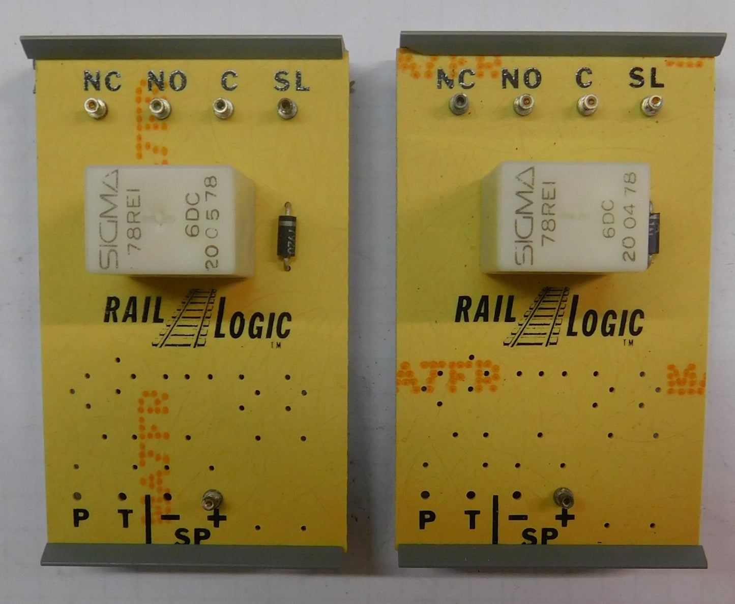 Rail Logic 323-40 Relay Logic Boards (Set of 2)