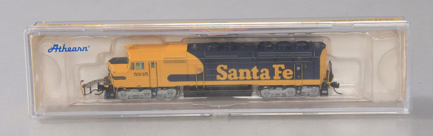 Athearn 16884 N Santa Fe FP45 with DCC & Sound Freight/Warbonnet #5935