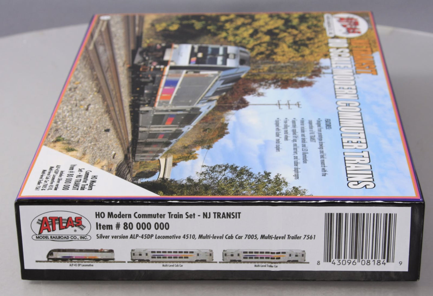 Atlas 80000000 New Jersey Transit Modern HO Gauge Commuter Train Set