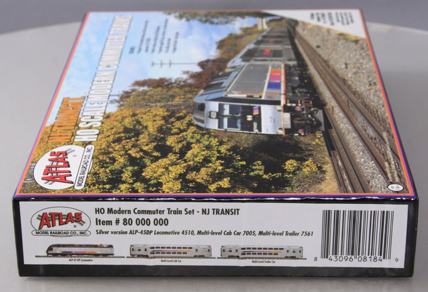 Atlas 80000000 New Jersey Transit Modern HO Gauge Commuter Train Set