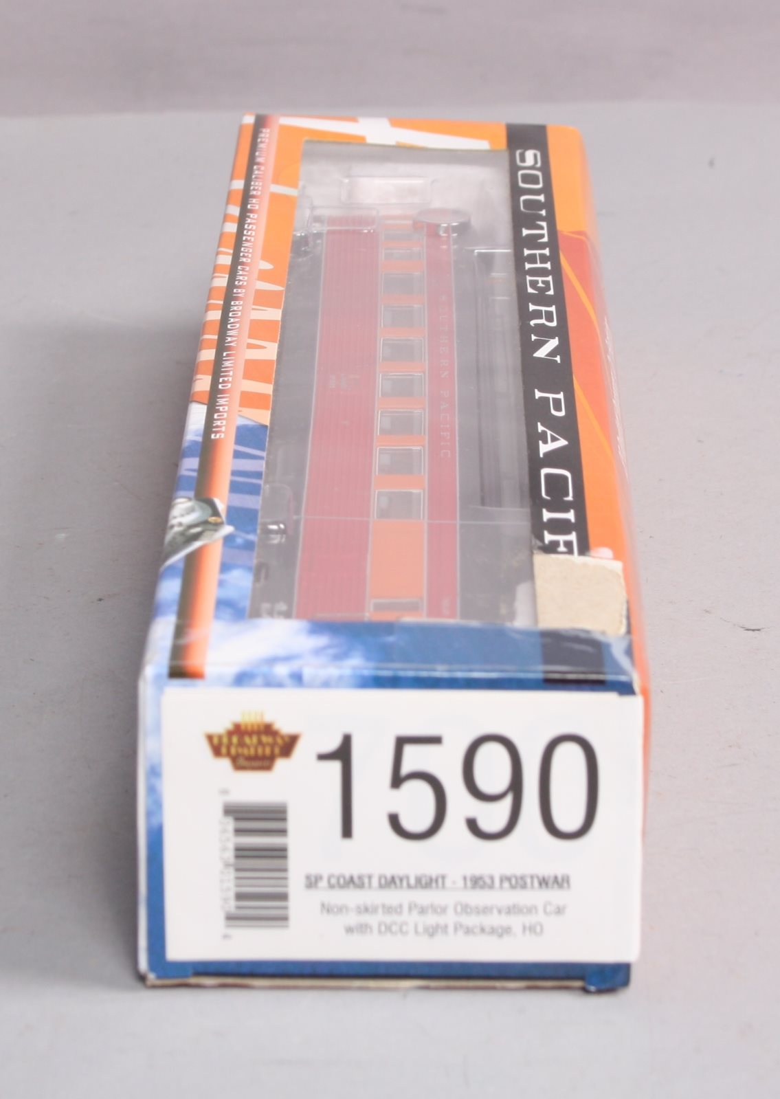 Broadway Limited 1590 HO Southern Pacific Coast Daylight Parlor-Observation