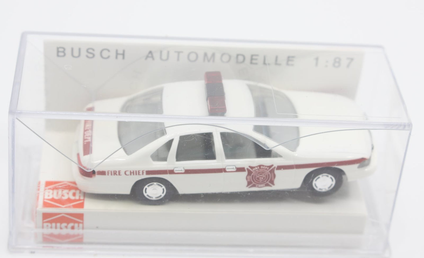Busch 47605 HO Caprice US Fire Vehicle