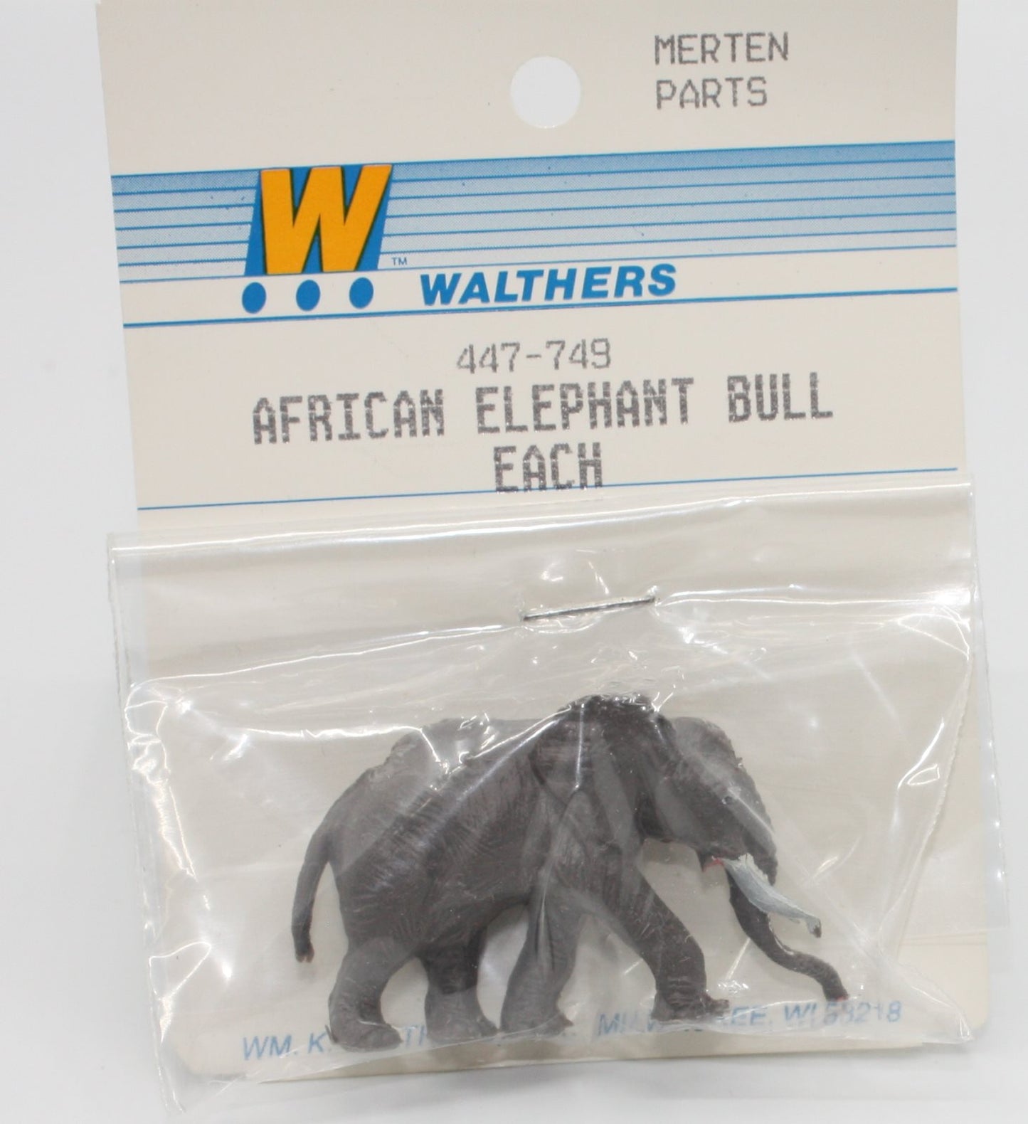 Walthers 447-749 HO African Elephant Bull