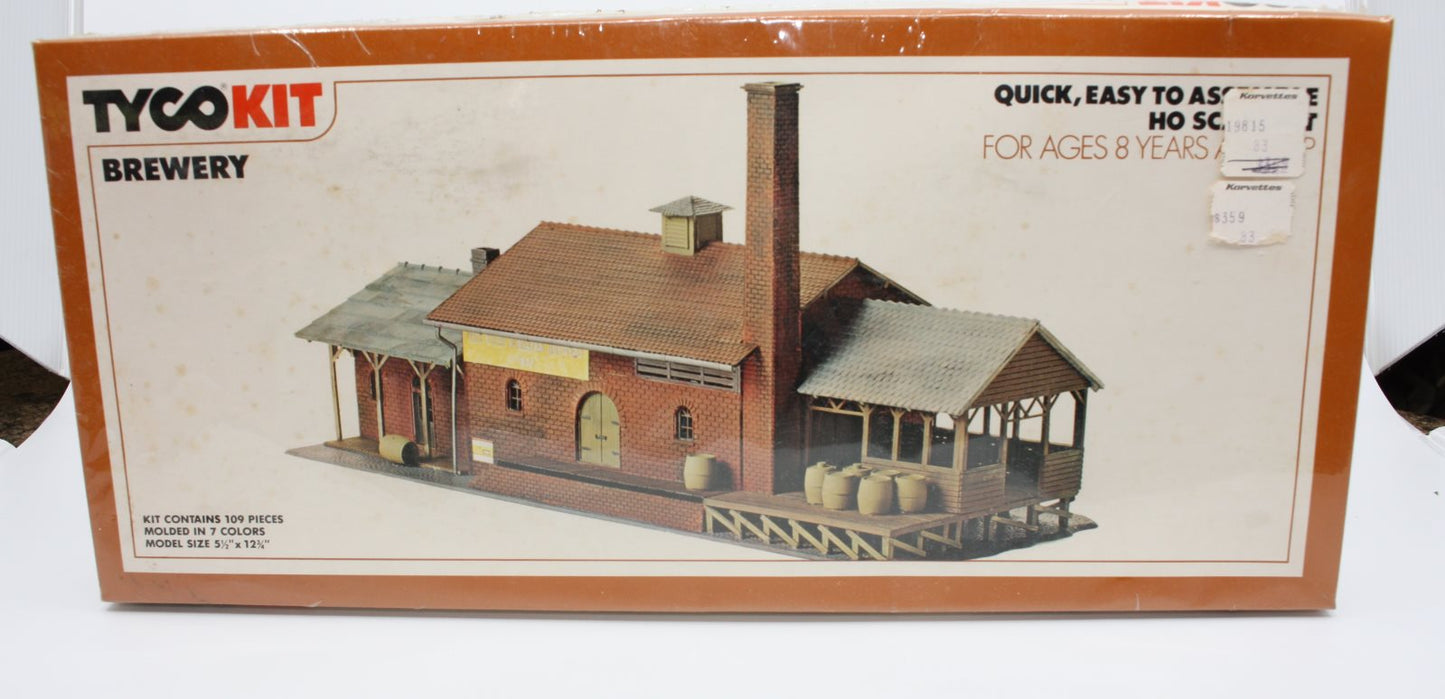 Tyco 7782 HO Scale Brewery Building Kit