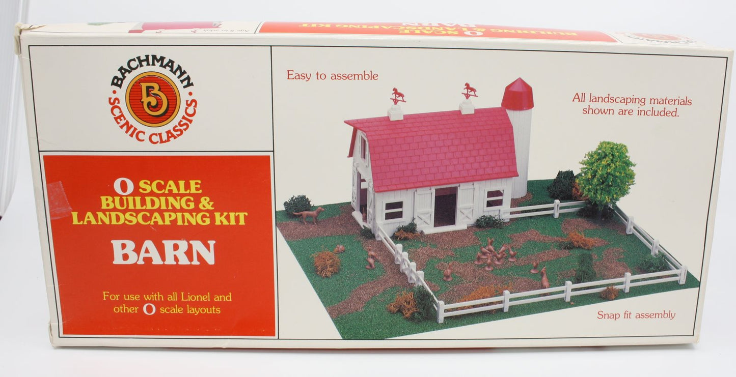 Bachmann 49-1987 O Barn Classic Building Kit