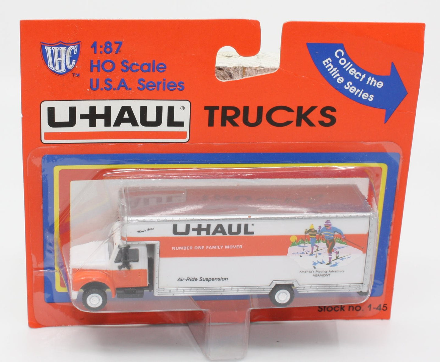 IHC 1-45 HO Scale USA Series Vermont U-Haul 26' Moving Truck