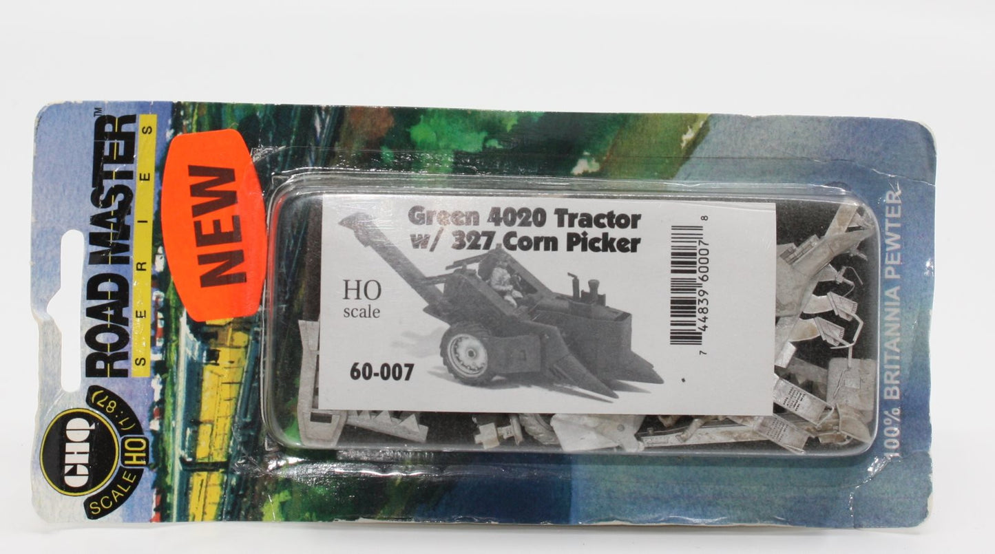 GHQ 60-007 HOGreen 4020 Trackor with 327 Corn Picker