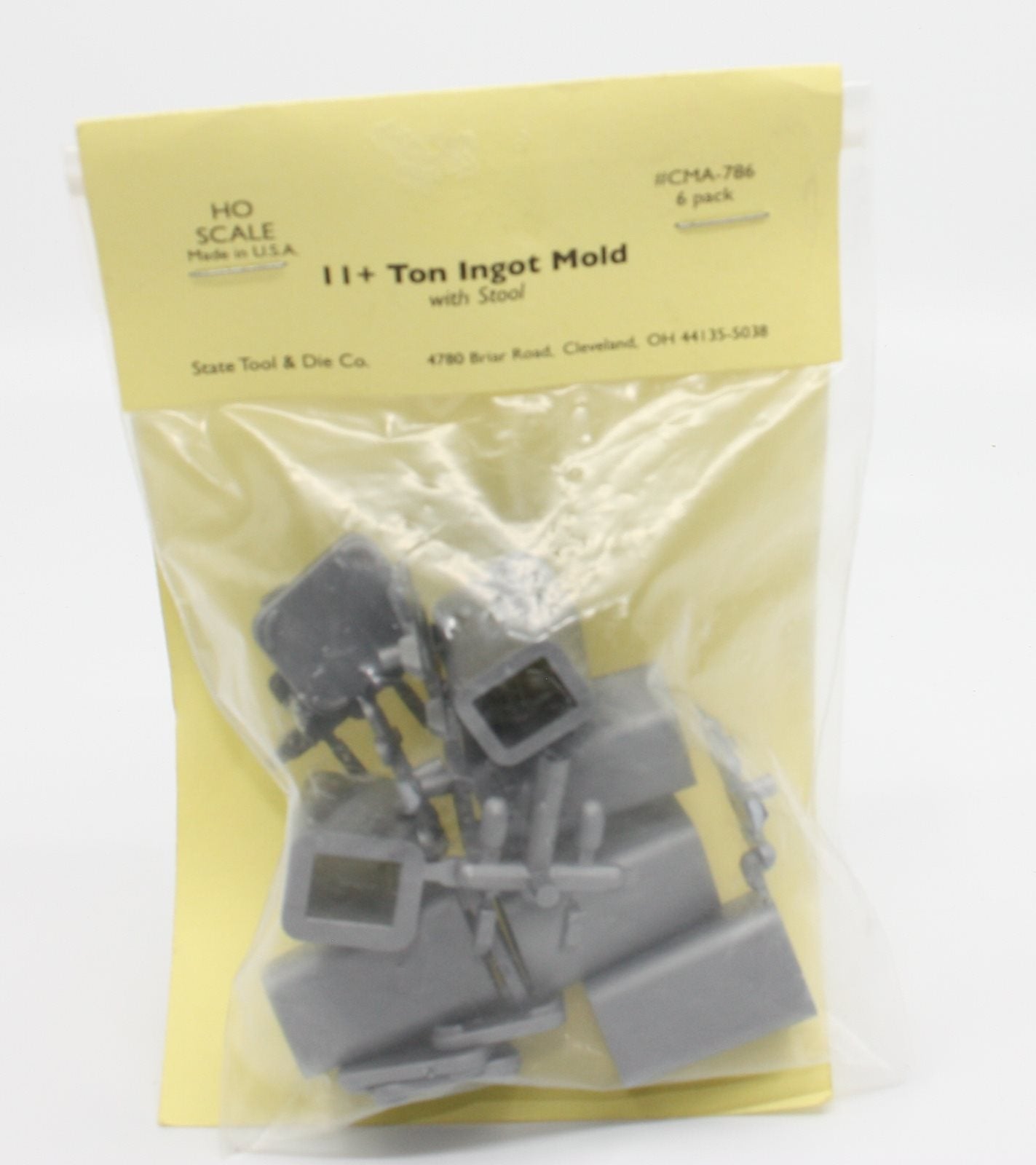 State Tool & Die CMA-786 11+Ton Ingot Mold w/Stool (Pack of 6)