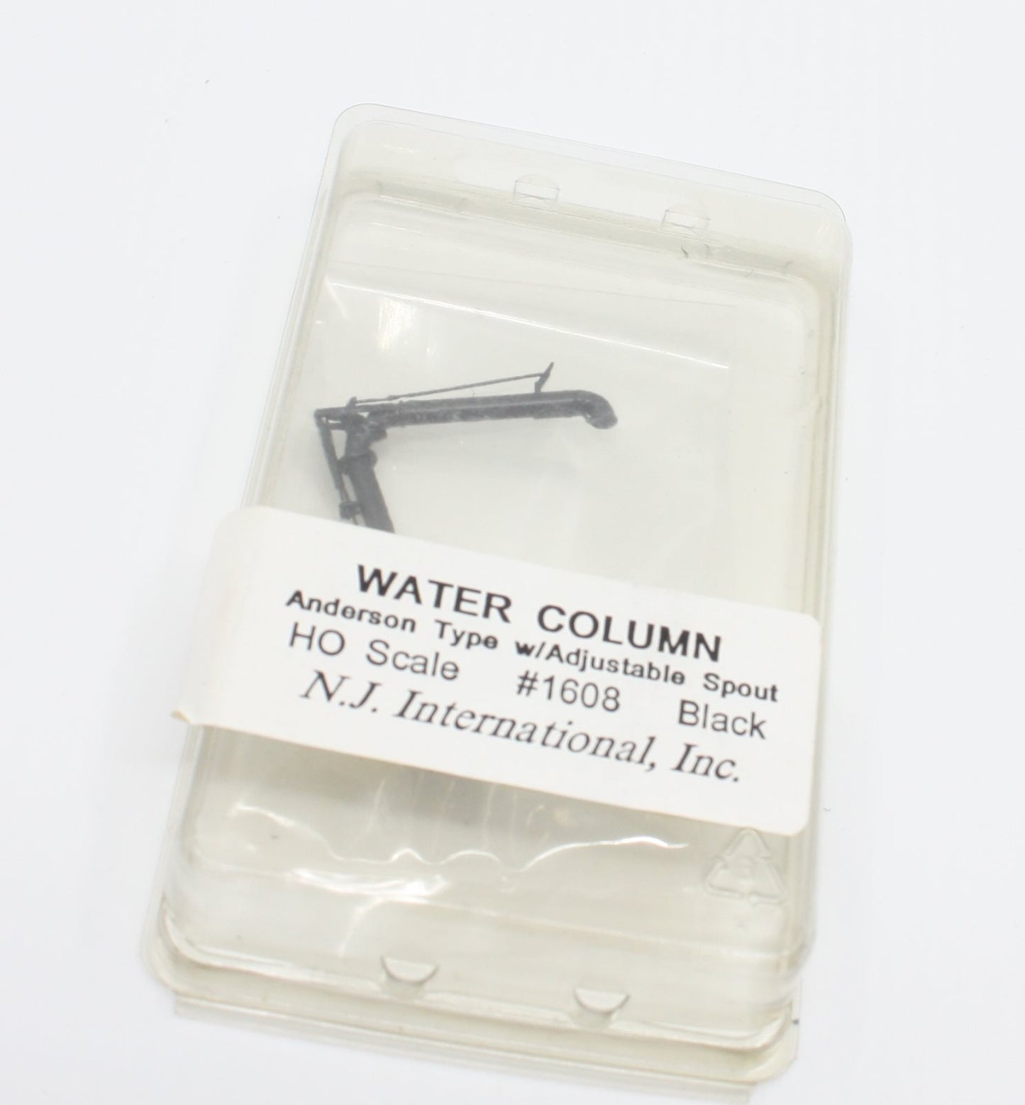 NJ International 1608 HO Black Water Column Anderson Type W/Adjustable Spout