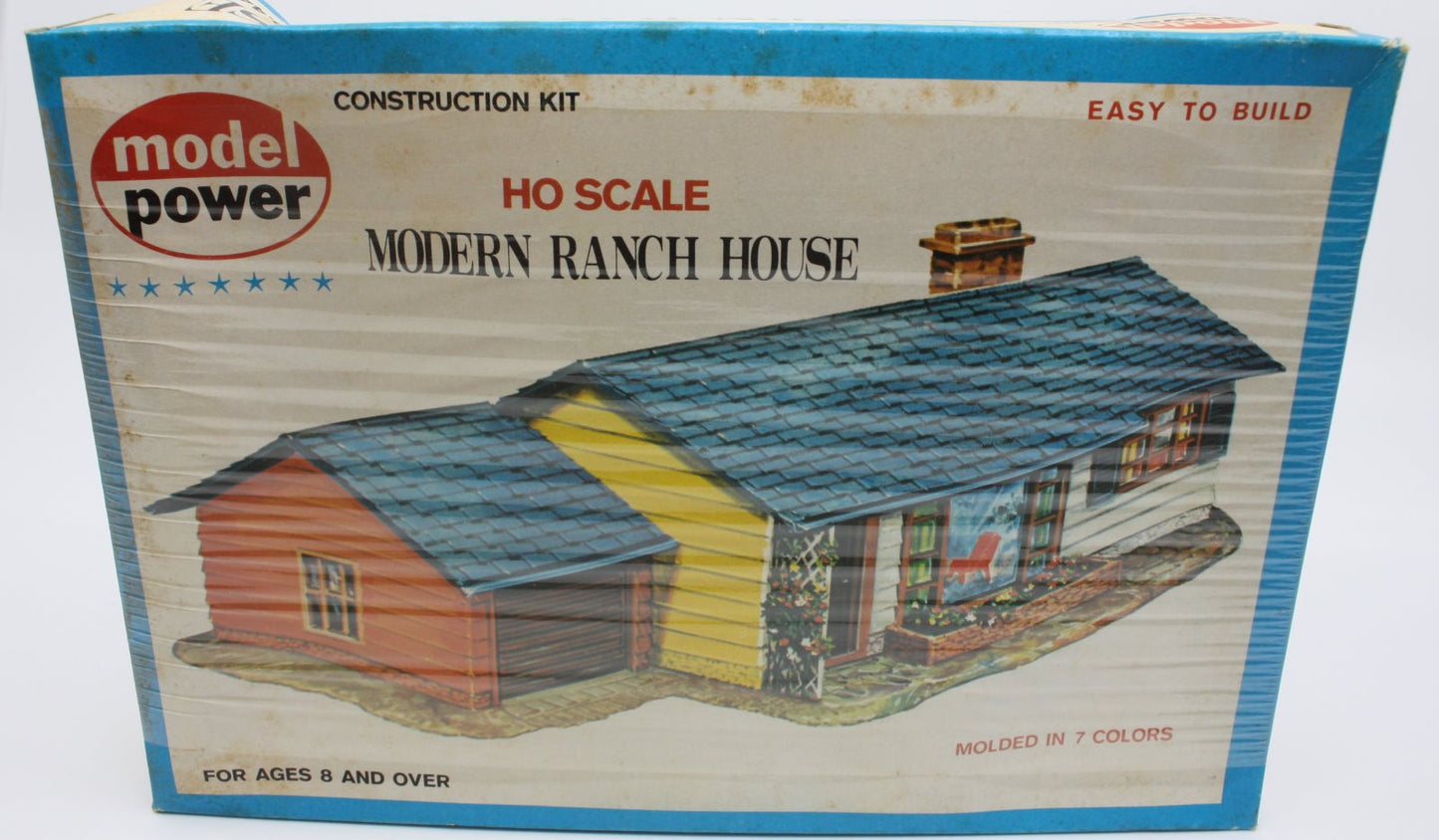 Model Power 446 HO Modern Ranch House Building Kit