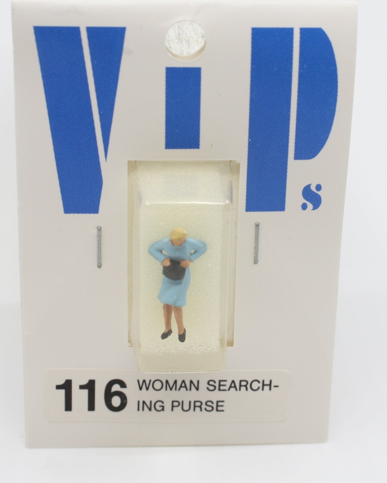 Preiser 116 HO Woman Searching in Purse Figure