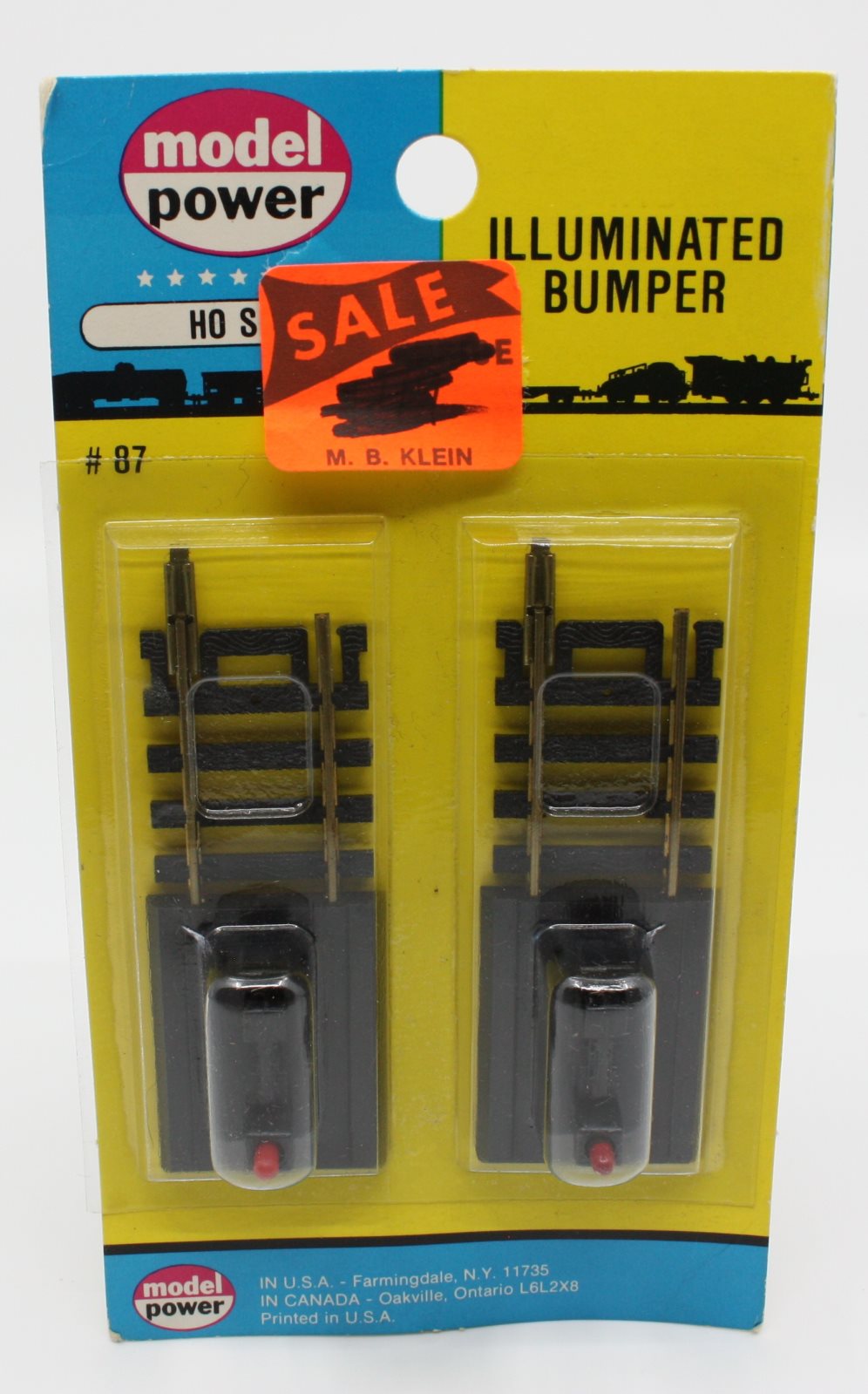 Model Power 87 HO Illuminated Bumper