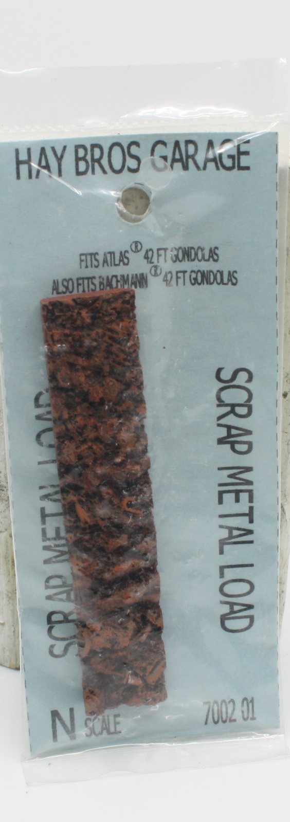 Haybros 7002 01 N Scrap Metal Load Fits Atlas & Bachmann 42 Ft Gondolas
