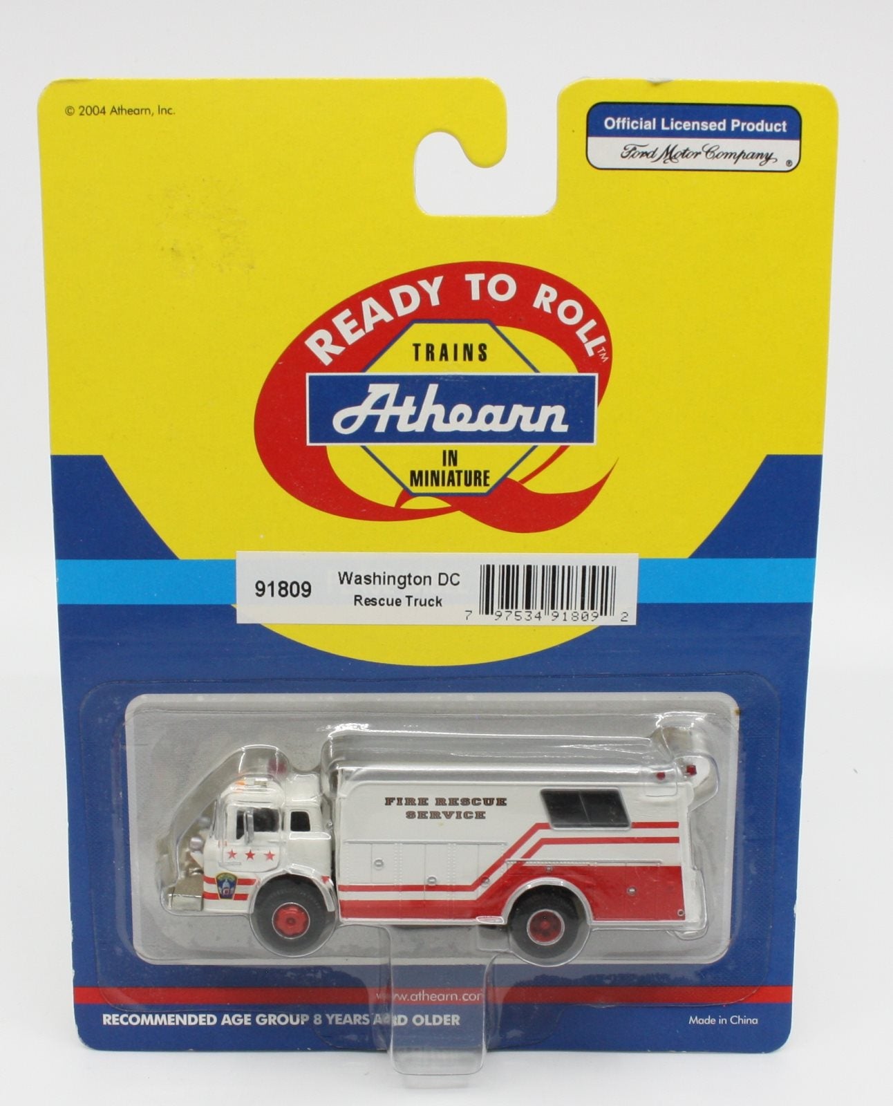 Athearn 91809 HO Washington DC Rescue Truck