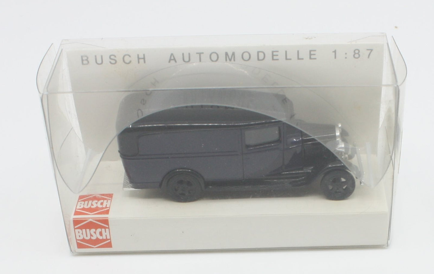 Busch 47700 HO Dark Blue 1931 Ford Model AA Panel Van Truck