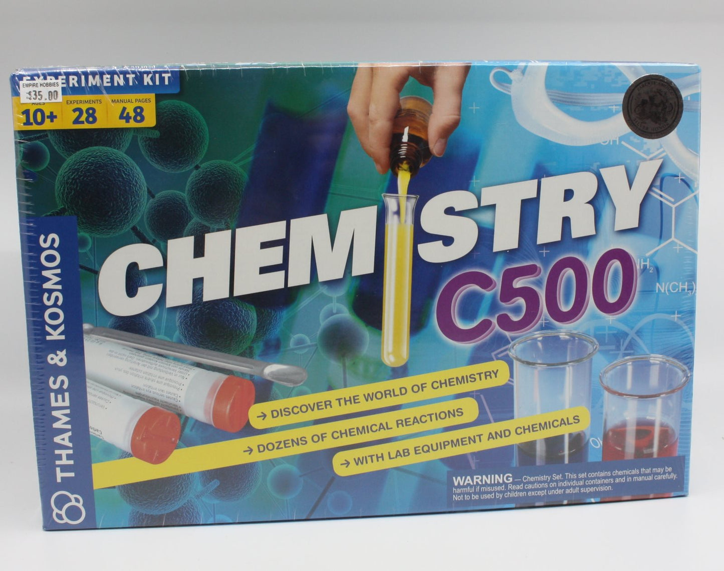 Thames & Kosmos 665012 Chemistry C500 Experiment Kit