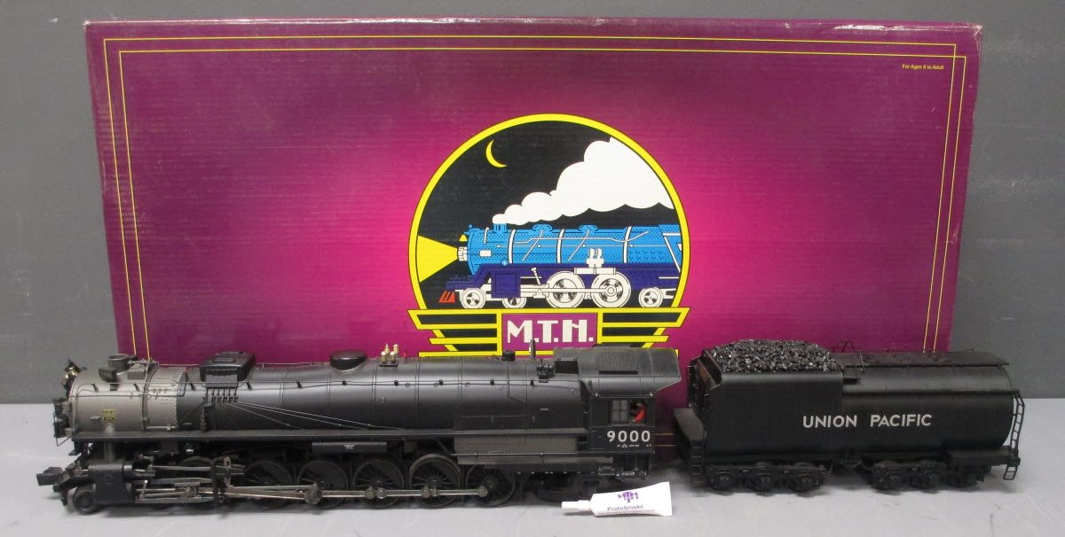 MTH 20-3293-1 Union Pacific 4-12-2 Steam Locomotive & Tender #9000