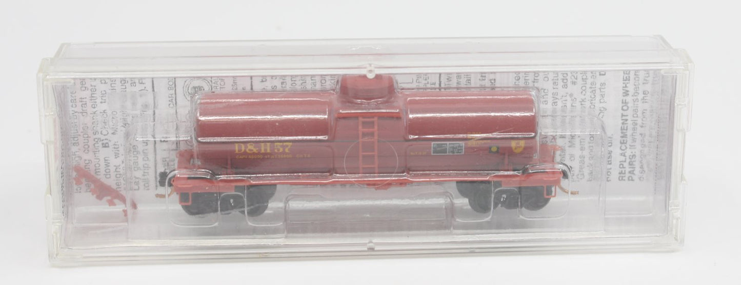 Micro-Trains 06500650 N Delaware & Hudson 39' Single Dome Tank Car #57