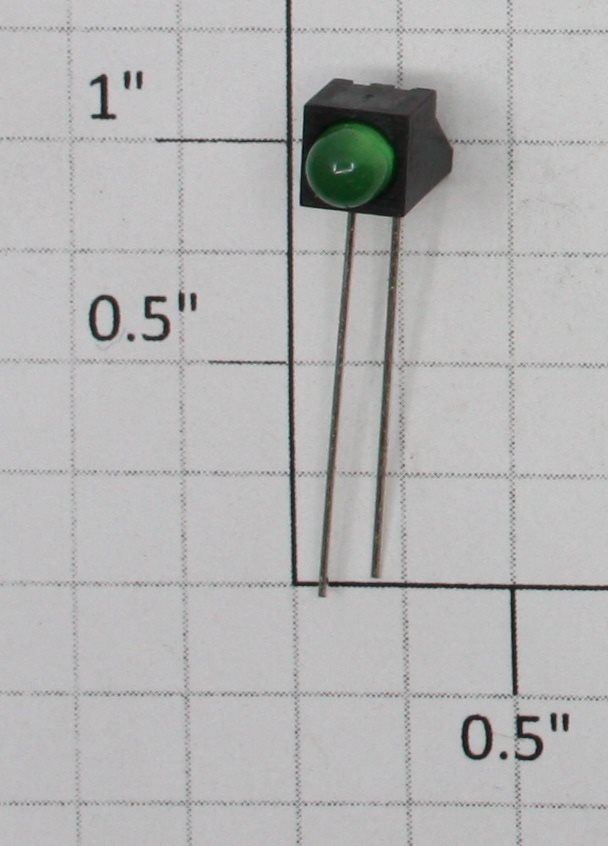 Acme 9000X-2 6 Volt 4.5MM Green LED with Bracket