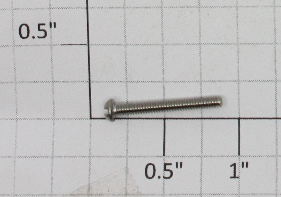 Kadee 2-56x3/4RH 3/4" Long Round Head Screw