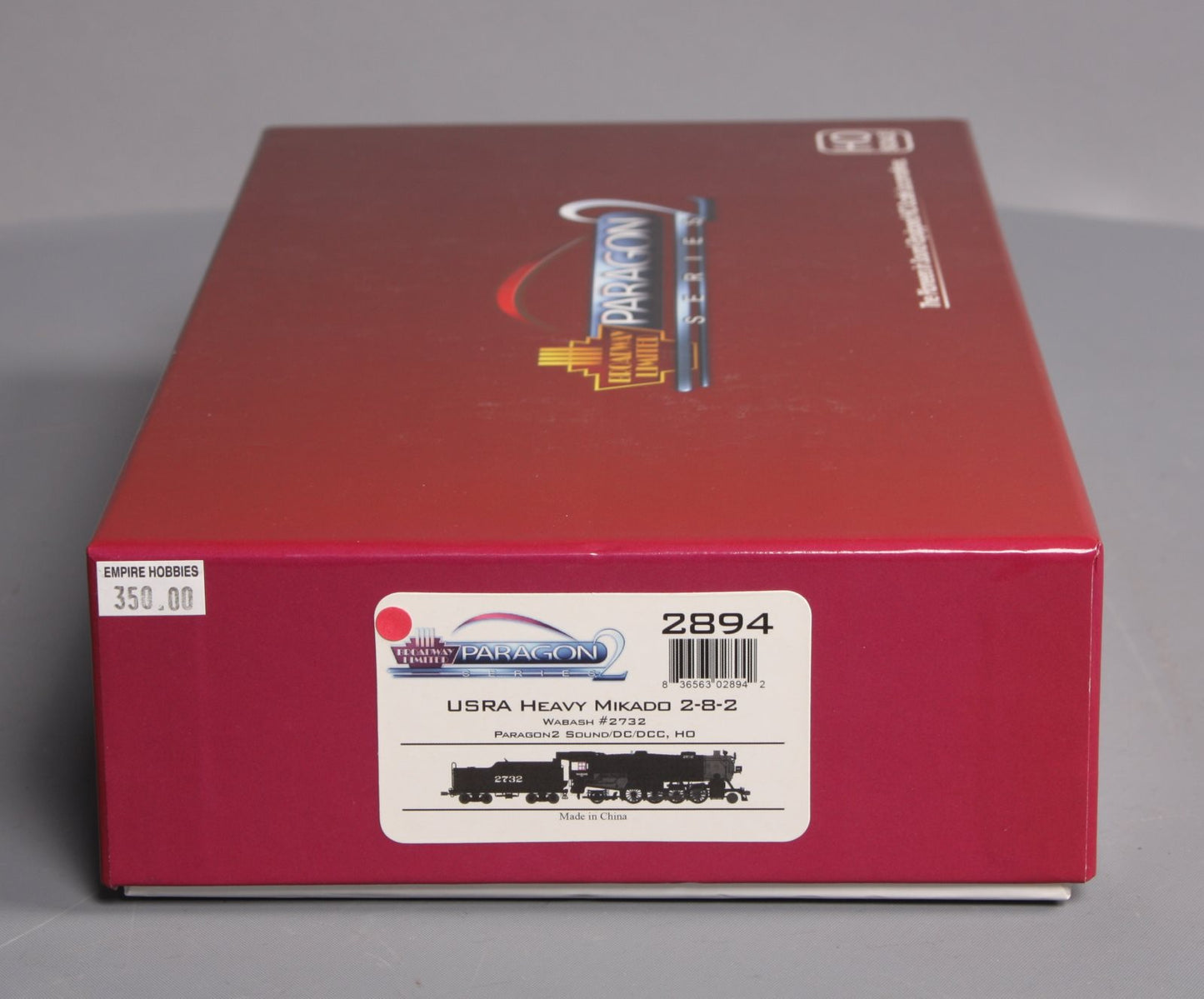 Broadway Limited 2894 HO Wabash USRA Heavy 2-8-2 Mikado Paragon2™ #2732