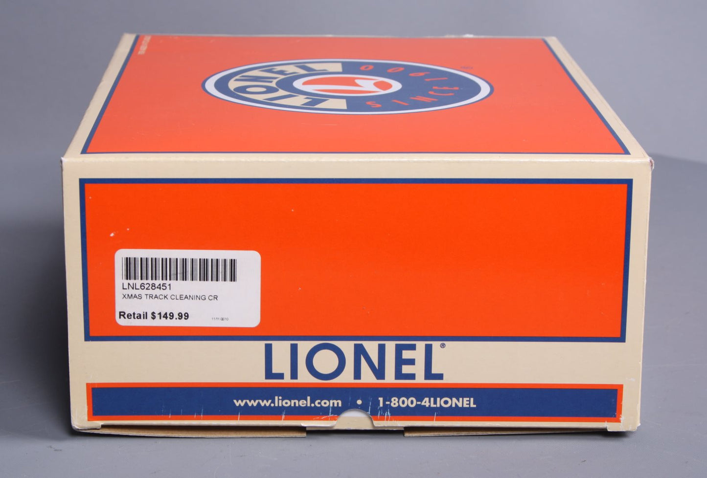 Lionel 6-28451 O Gauge Christmas Holiday Track Cleaning Car