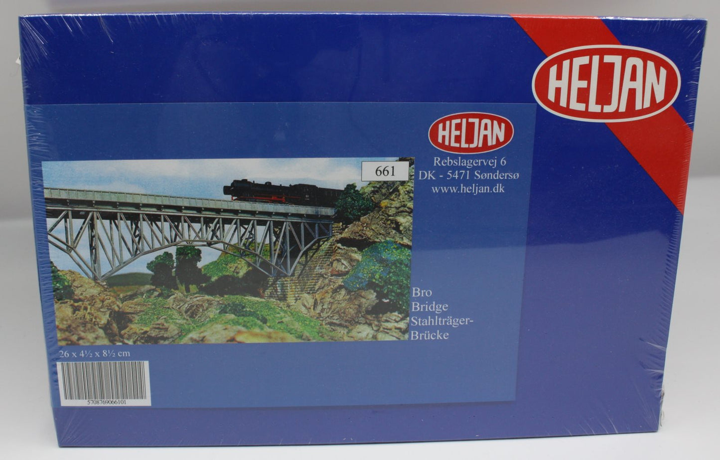 Heljan 661 HO Scale Arch Bridge With Piers Kit