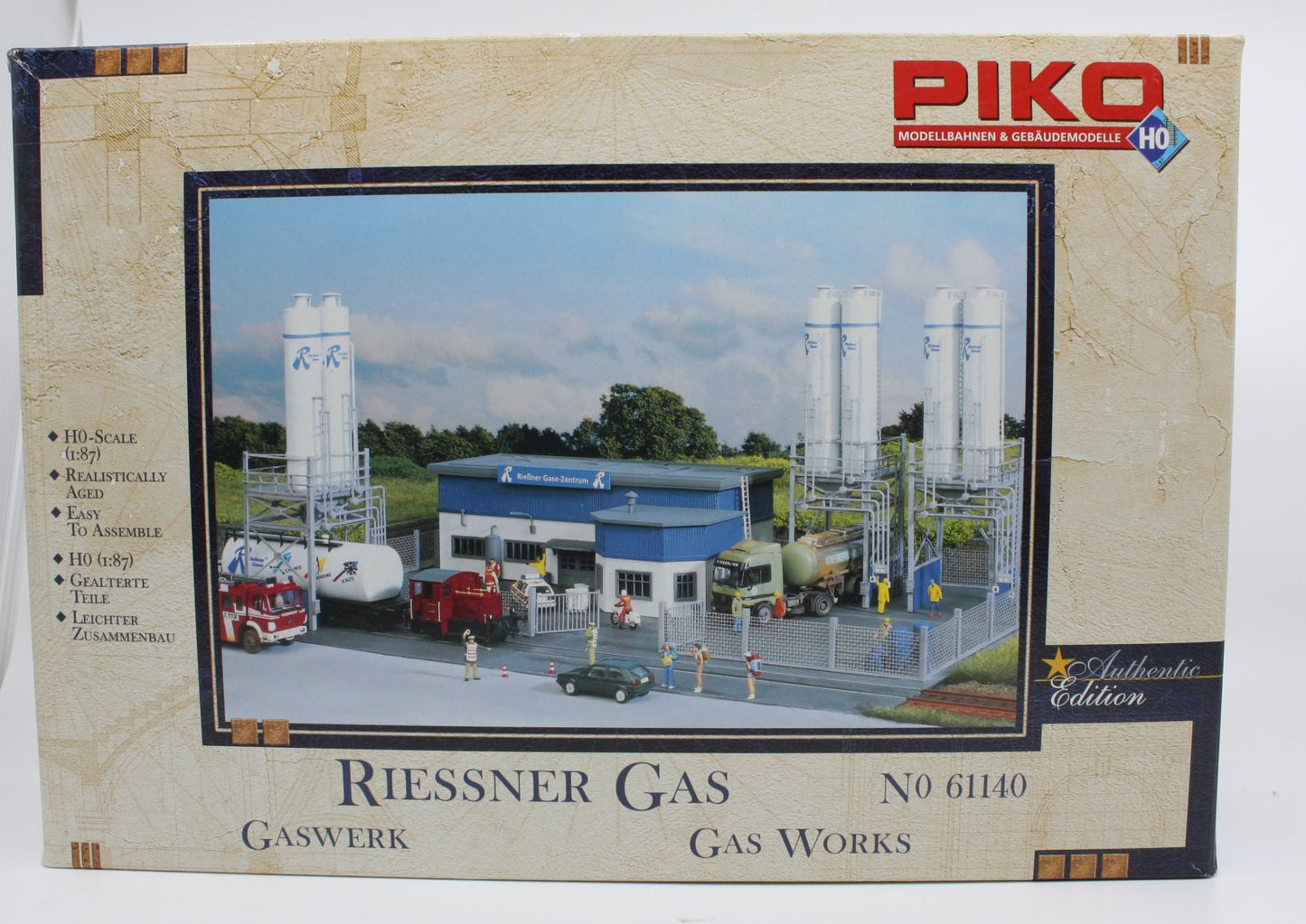 Piko 61140 Riessner Gas Works Building Kit