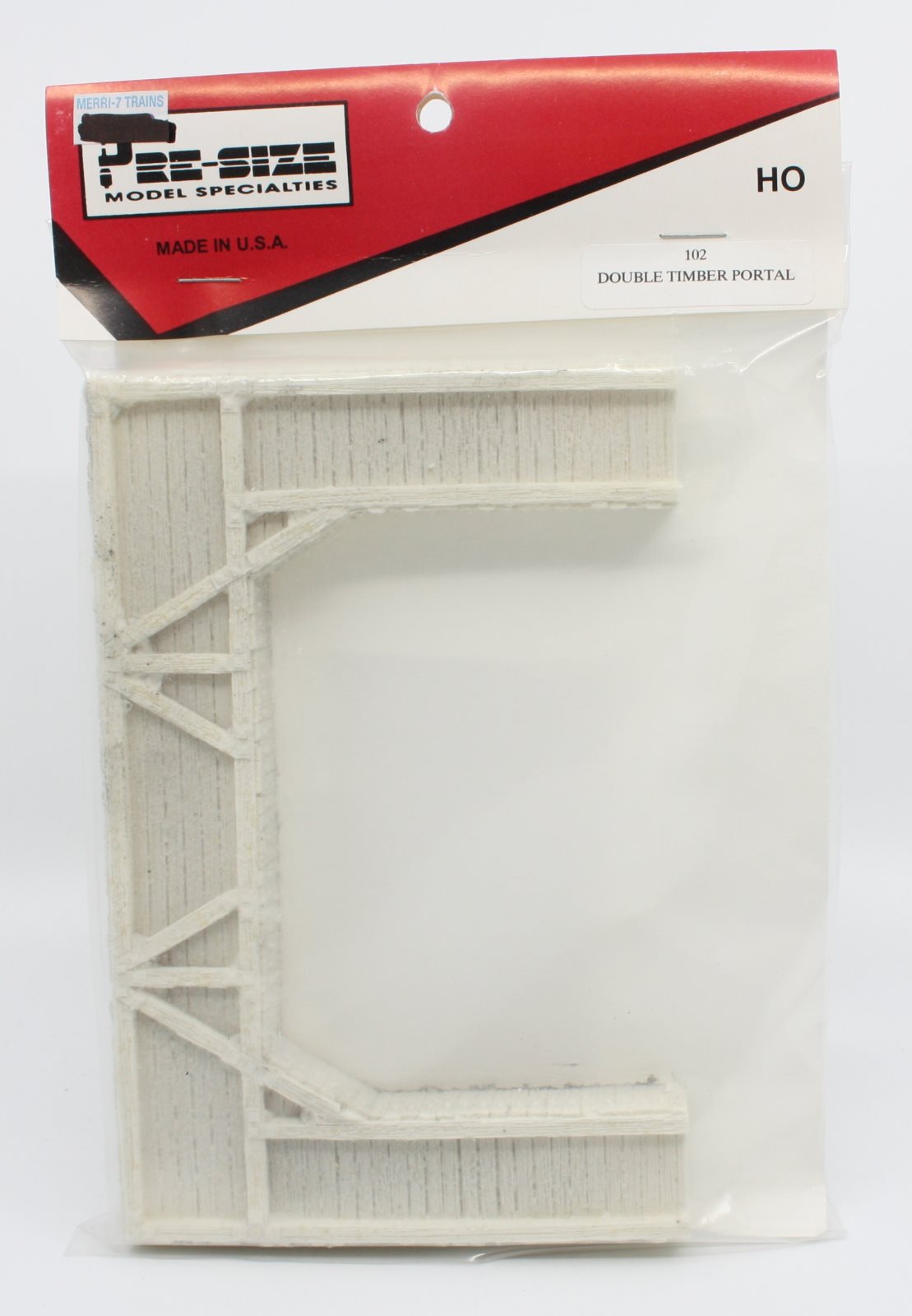 Pre-Size 102 HO Tunnel Portal DBL Timber