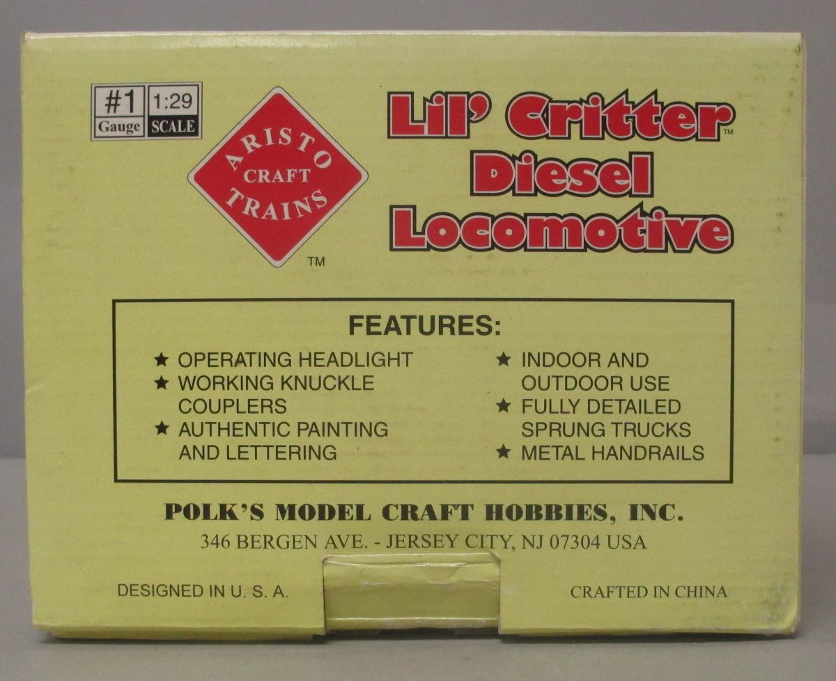 Aristo-Craft 22503 G Scale Union Pacific Lil' Critter Diesel Locomotive #621