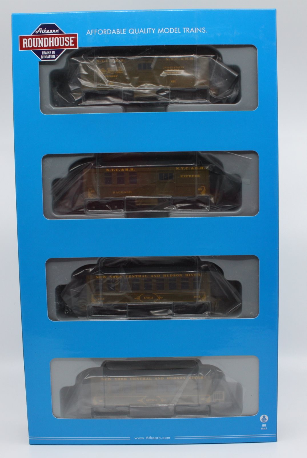 Roundhouse 84319 HO RTR 34' Old Time Overton Pass Set, NYC (4)