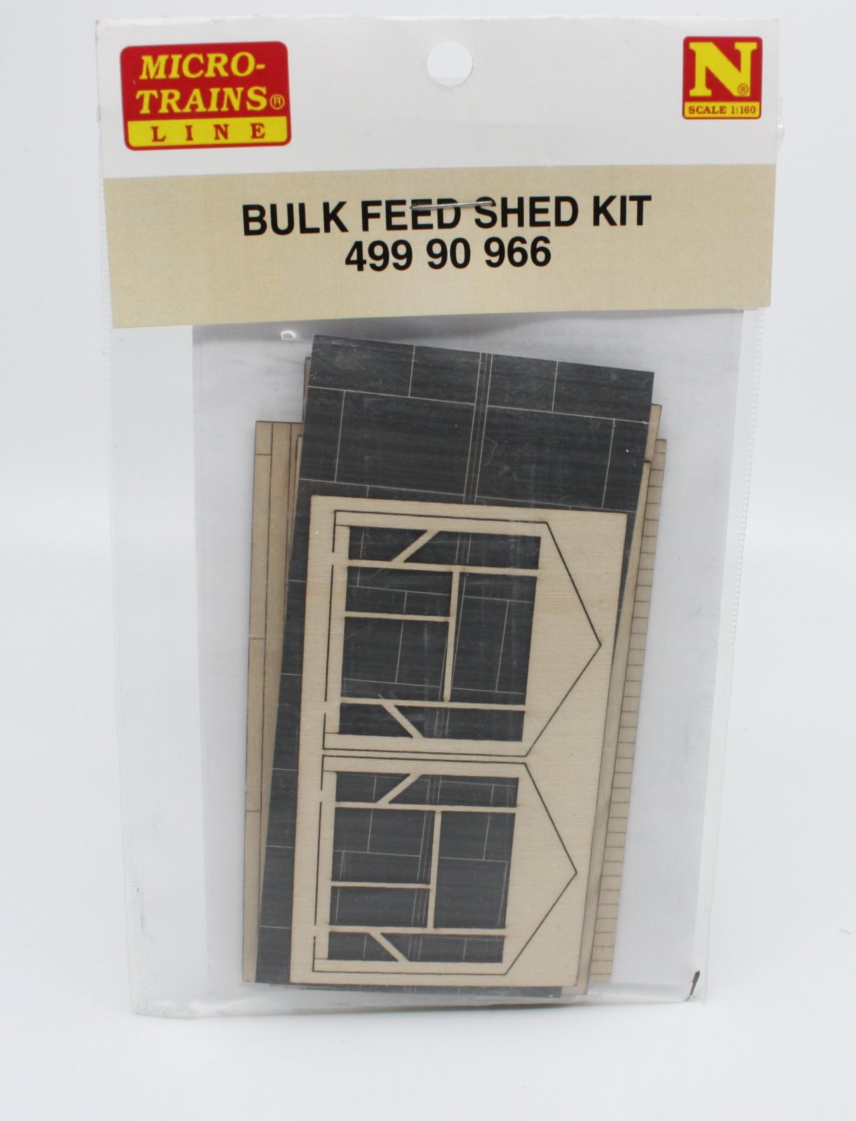 Micro-Trains 49990966 N Bulk Feed Shed Laser Cut Kit