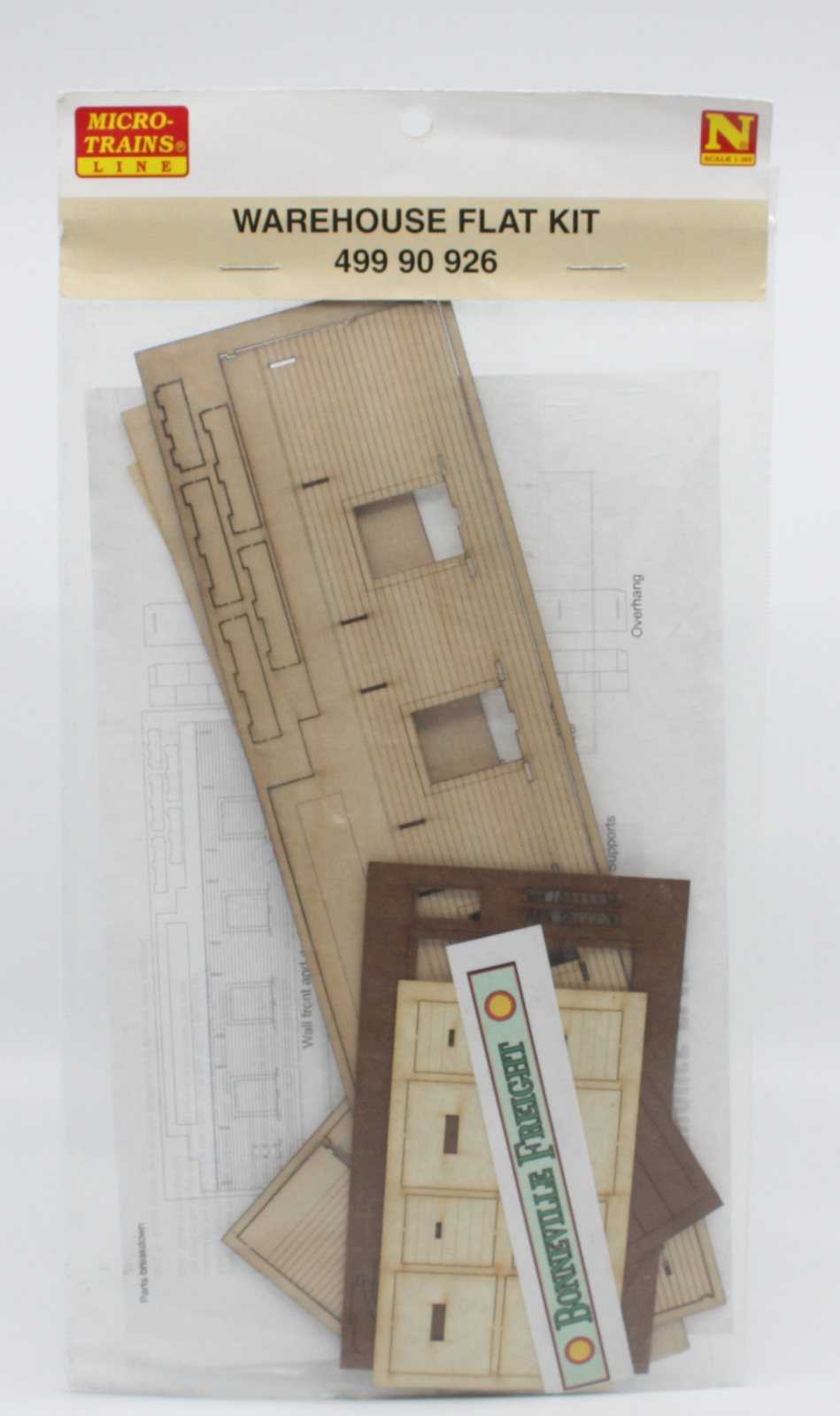 Micro-Trains 49990926 N Warehouse Flat Kit
