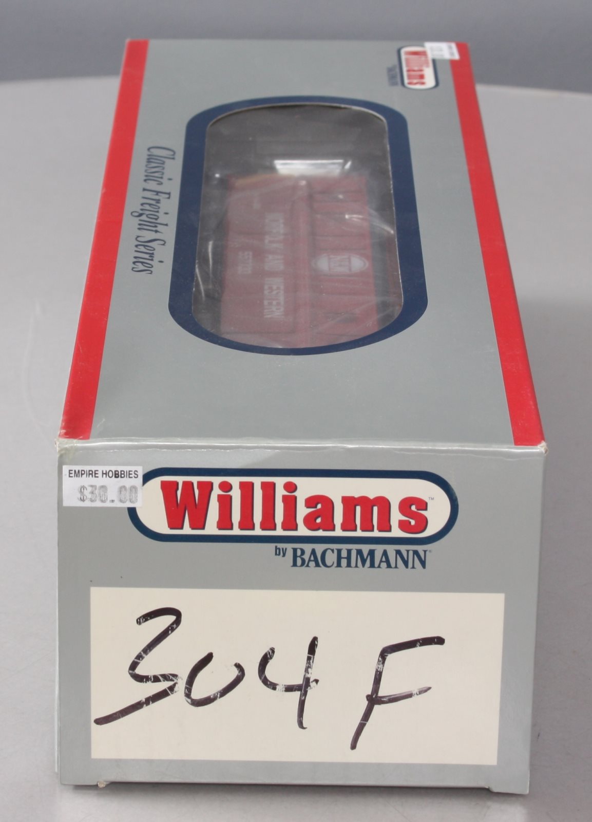 Williams 00304F O Norfolk & Wetern N5C Porthole Caboose # 557733 (Red)