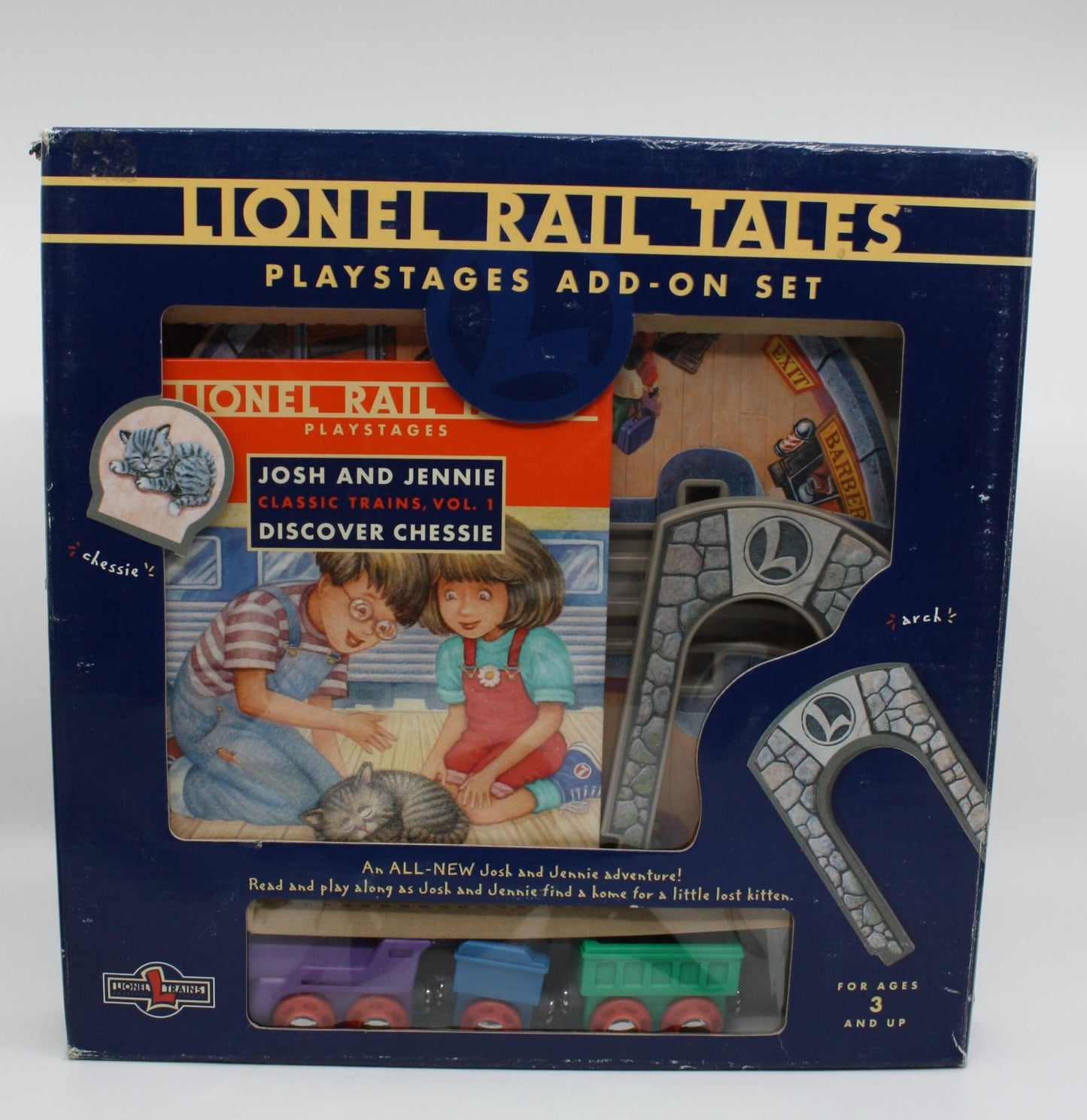 Lionel Rail Tales Playstages Add - On Set Josh and Jennie Discover Chessie