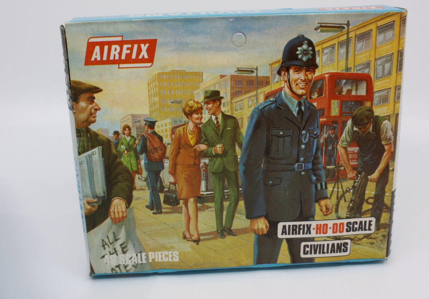 Airfix Products .69 HO Civillians ( Old Box. Still Contains All Product)