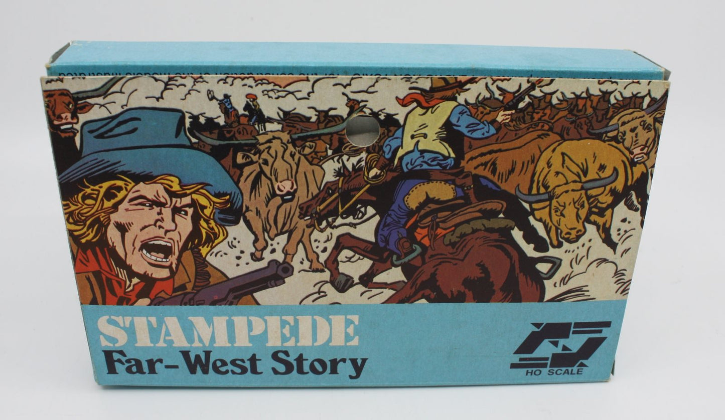 Atlantic 2063 HO Stampede Far-West Story Figure Pack