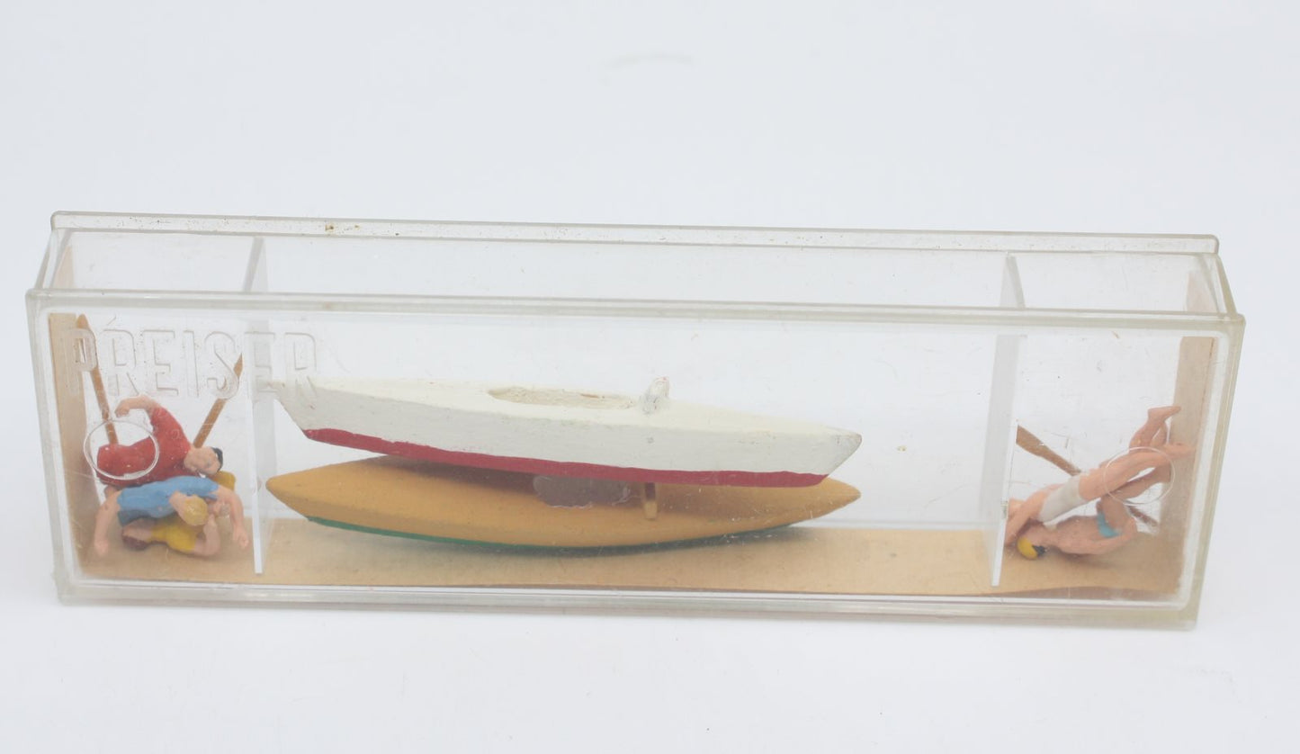 Preiser 74 HO People with Boats Figures